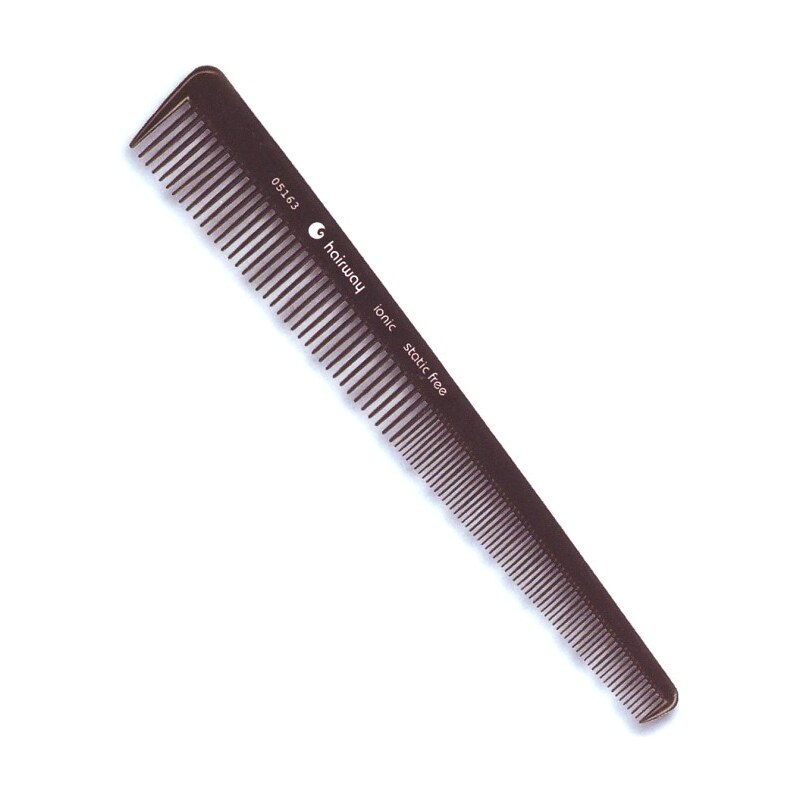 HAIRWAY Hřebeny Hřeben na stříhání vlasů Ionic 05163 - 187mm