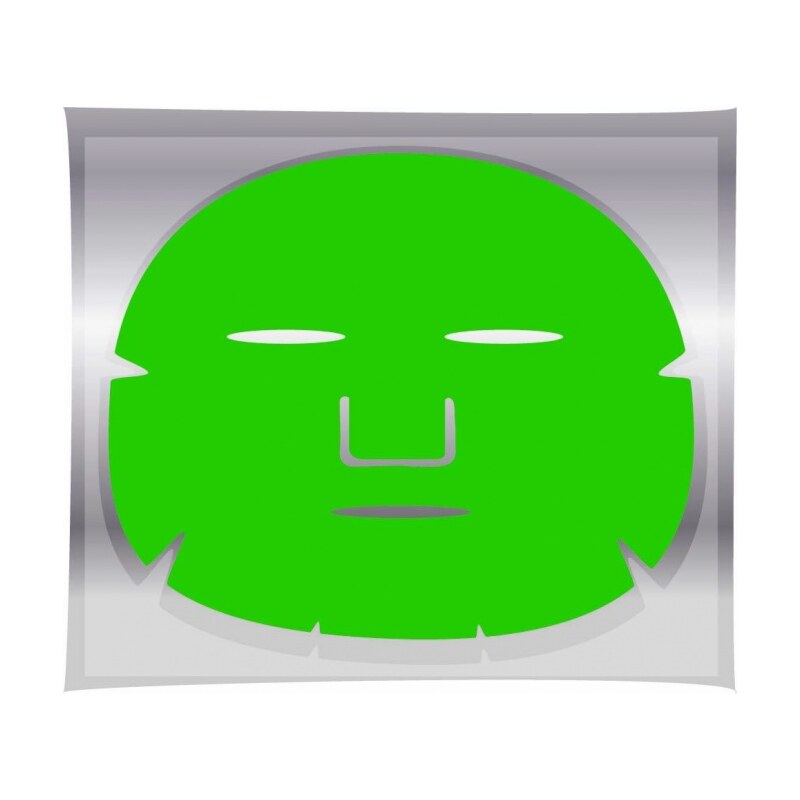BRAZIL KERATIN Green Tea Mask - regenerační pleťová maska na obličej 1ks