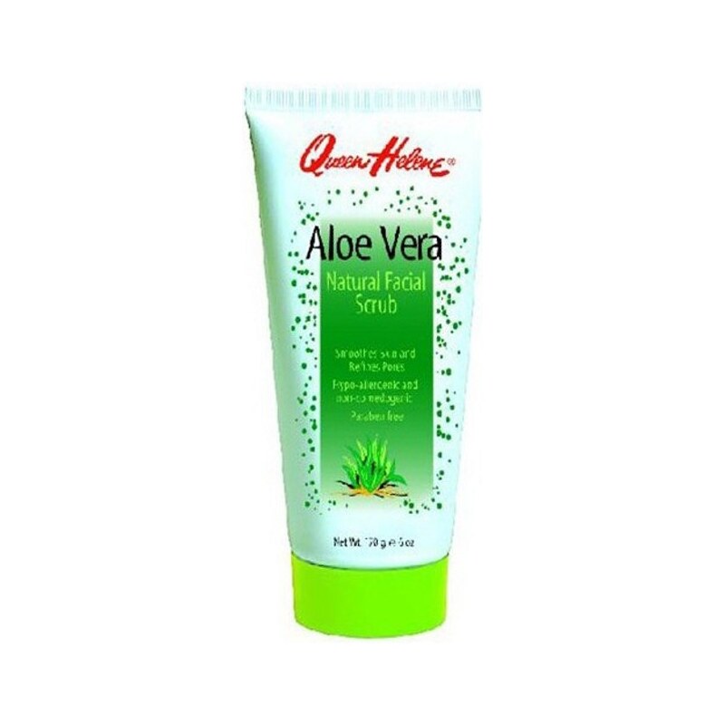 QUEEN HELENE Aloe Vera Scrub čistící pleťová maska s Aloe Vera 170 g