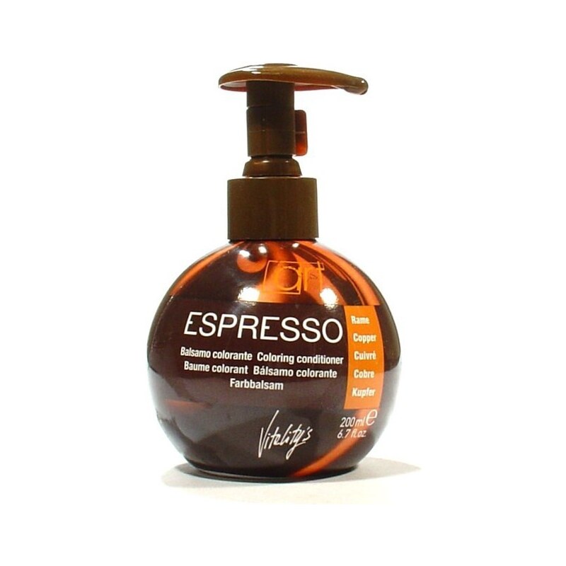 VITALITYS Péče Espresso Barevný tónovací balzám - Copper - měděný 200ml