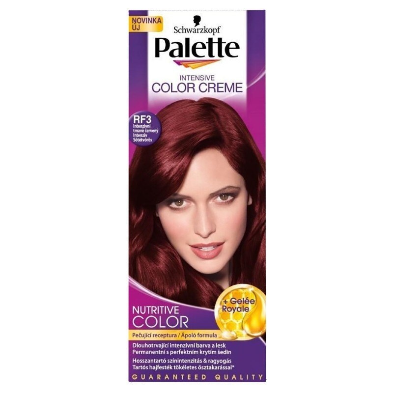 SCHWARZKOPF Palette Color Creme - barvy na vlasy - Intenzivní tmavě červená RF3