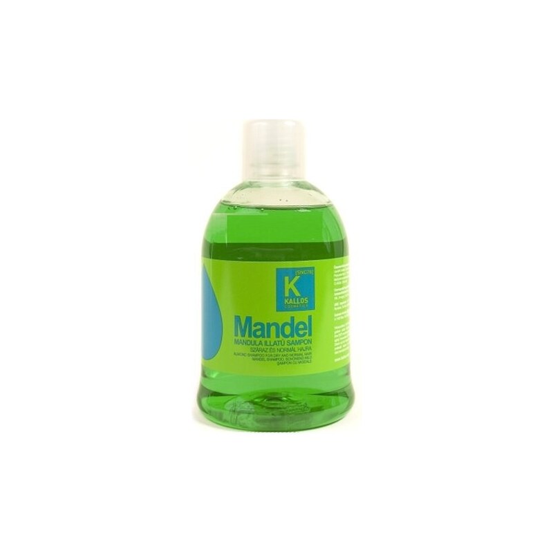 KALLOS Cosmetics Mandel Shampoo 1000ml - jemný šampon pro každodenní mytí vlasů