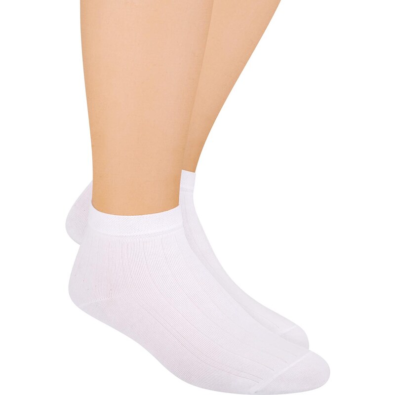 Ponožky Steven 054, bílá