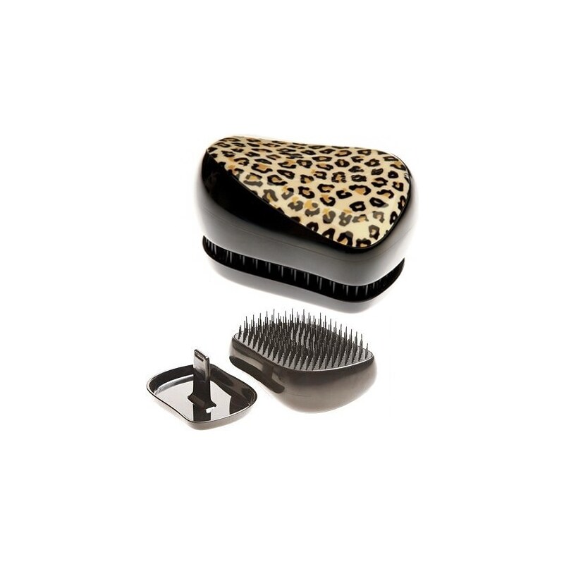 TANGLE TEEZER Kompaktní kartáč na rozčesávání vlasů Tangle Teezer - Leopard