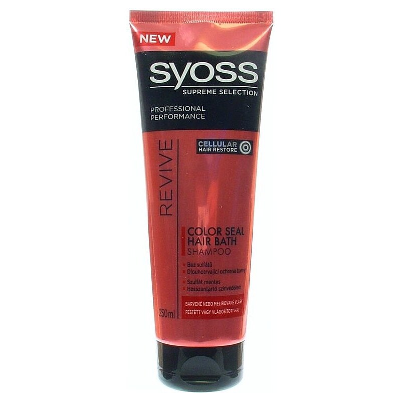 SYOSS Professional REVIVE Color Shampoo - šampon pro barvené a melírované vlasy 250ml