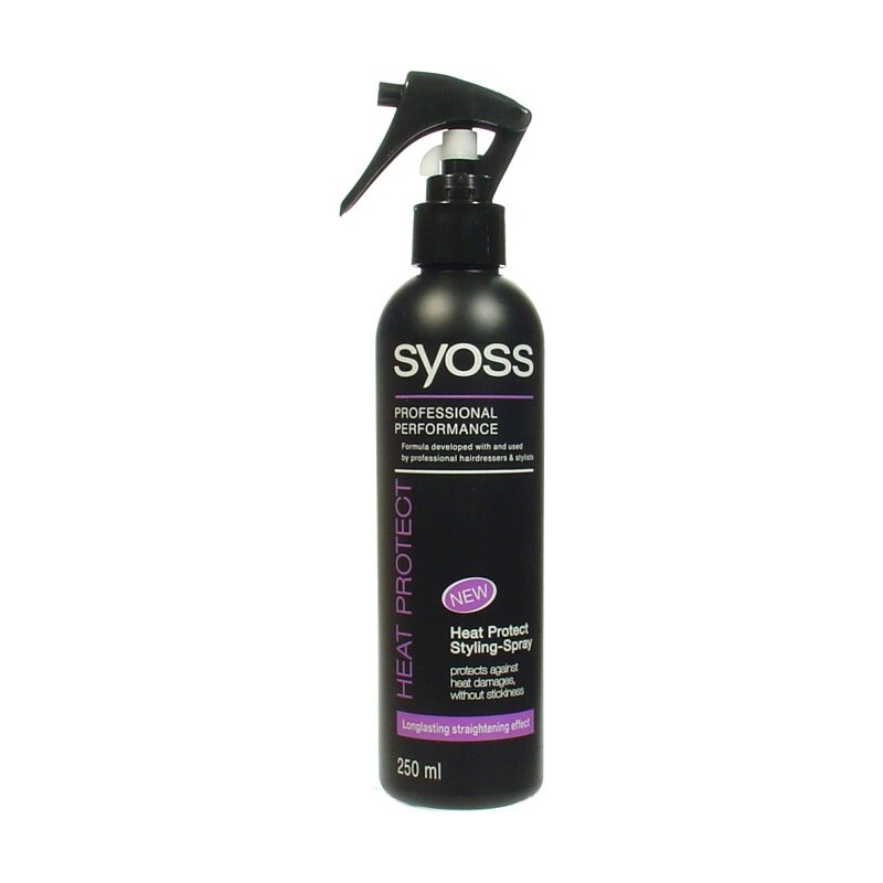 SYOSS Professional HEAT PROTECT Styling Spray uhlazující sprej pro žehlení vlasů 250ml