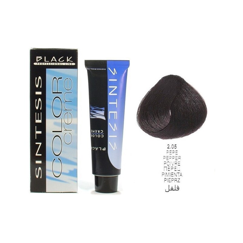 BLACK Sintesis Barva na vlasy 100ml odstín Pepper - pepř 2-05