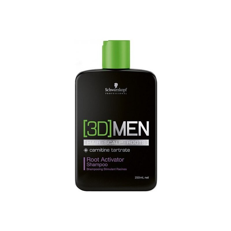 Schwarzkopf 3D MEN Root Activating Shampoo 250ml - pánský šampon pro růst vlasů