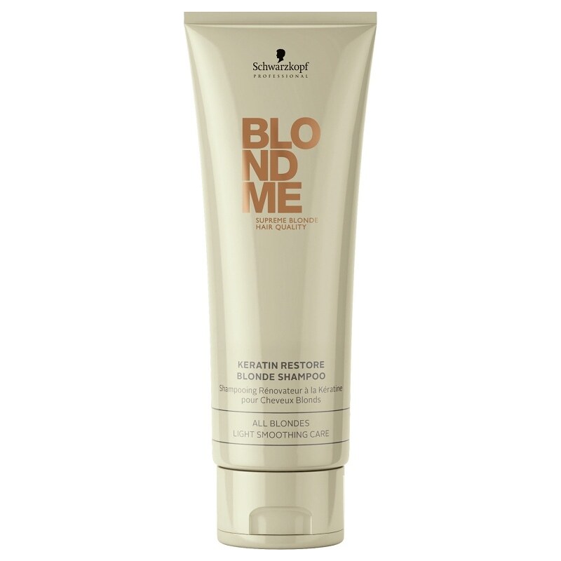 SCHWARZKOPF Blondme Keratin Restore Bonding Shampoo 250ml - keratinový šampon pro blond vlasy