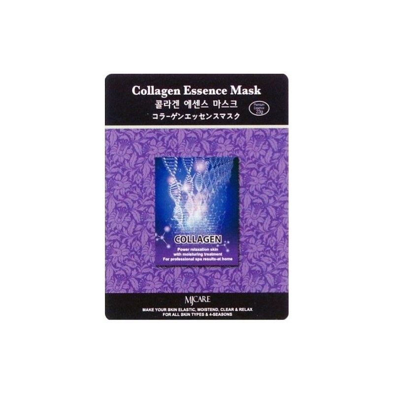 MJ CARE Collagen Kolagen - omlazující pleťová maska s kolagenem proti vráskám