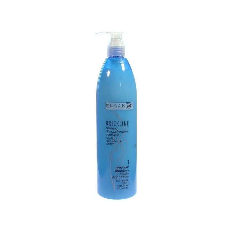 BLACK BrickLine Rebuilder Shampoo reg. šampon proti lámání vlasů 500ml