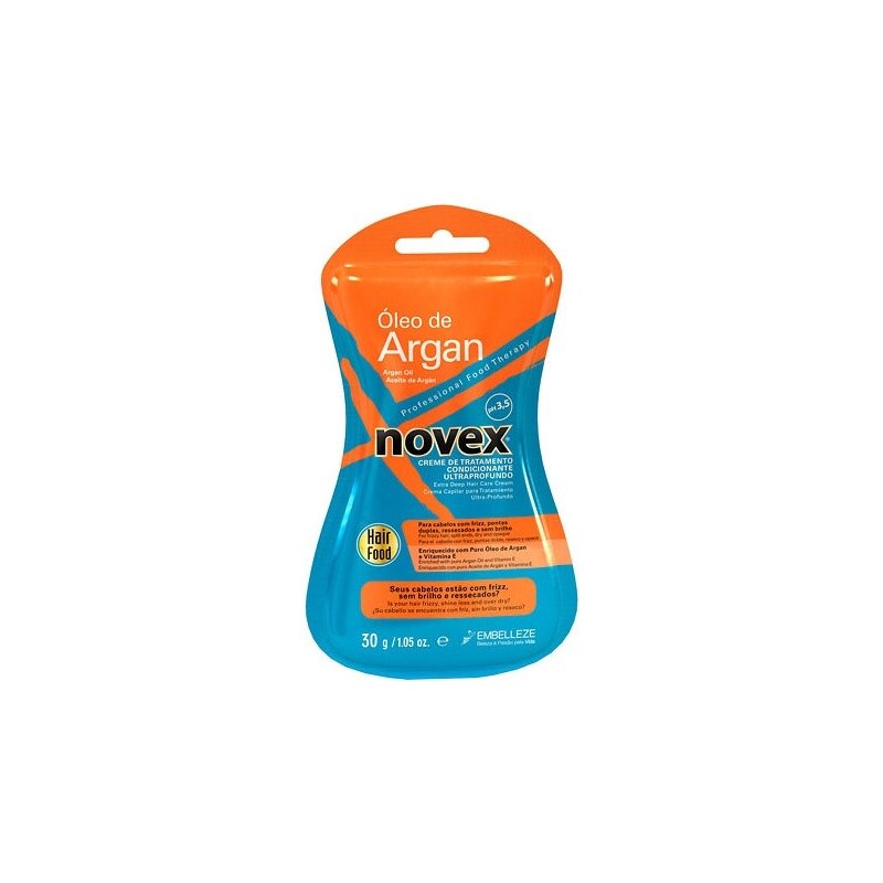 NOVEX Argan Oil Deep Treatment Conditioner 30g - arganová kúra na poškozené vlasy