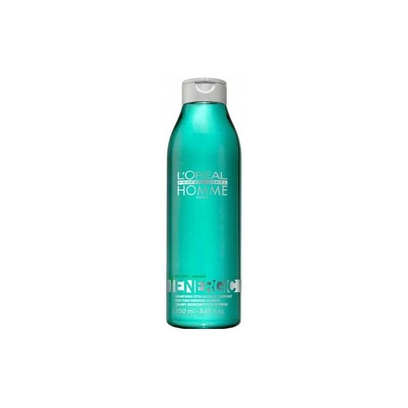 LOREAL Homme Energic Shampoo 250ml - pánský energizující šampon pro objem
