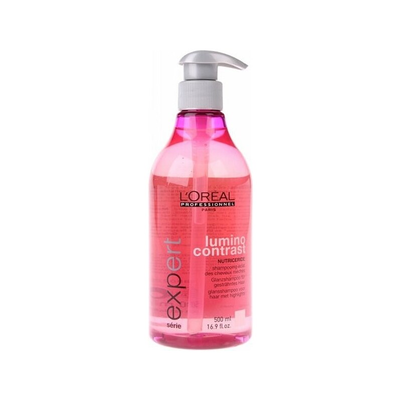 L´ORÉAL Expert Lumino Contrast Shampoo 500ml - pro melírované vlasy