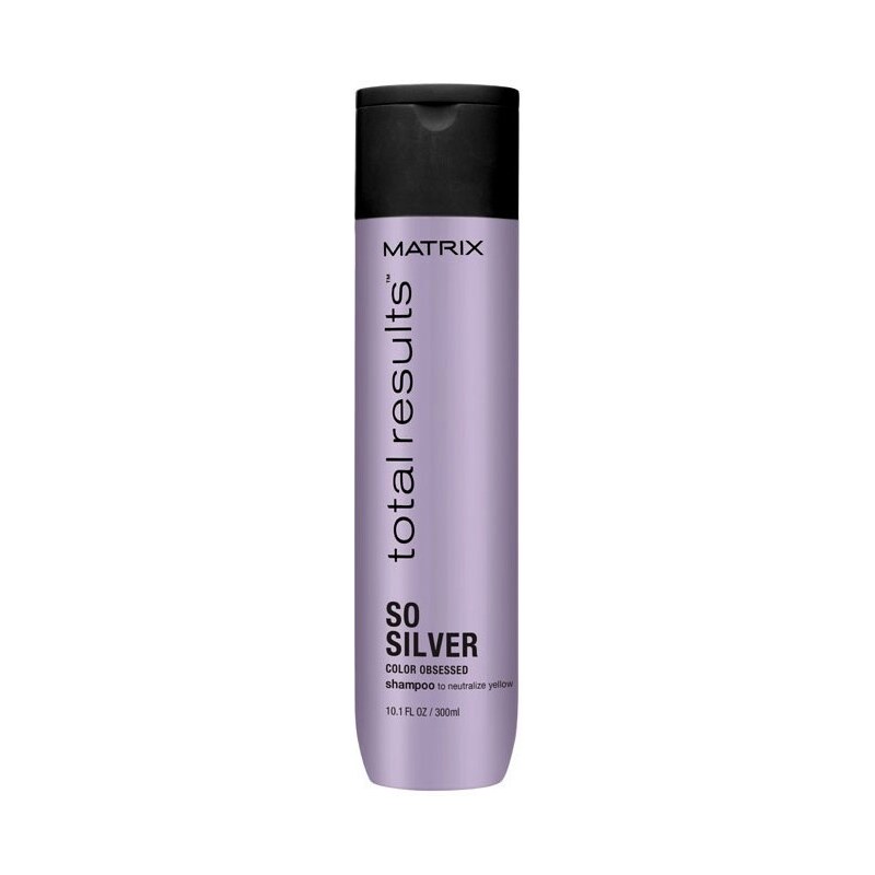 MATRIX Total Results So Silver Shampoo Color Obsessed 300ml - šampon pro blond a melírované vlasy