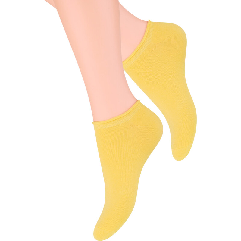 Ponožky Steven 041, žlutá