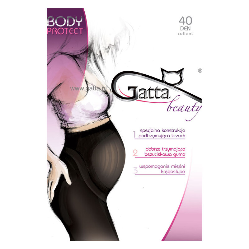 Silonkové punčocháče Gatta Body Protect 40 DEN