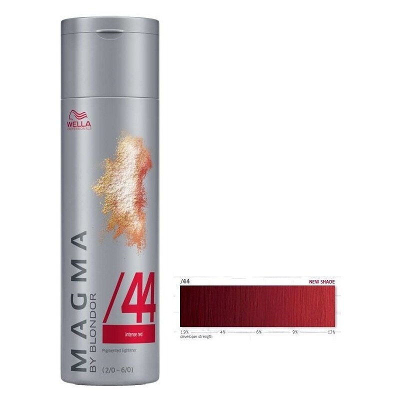 WELLA Professionals Magma By Blondor 120g - Barevný melír č.44 intenzivní měděná červená