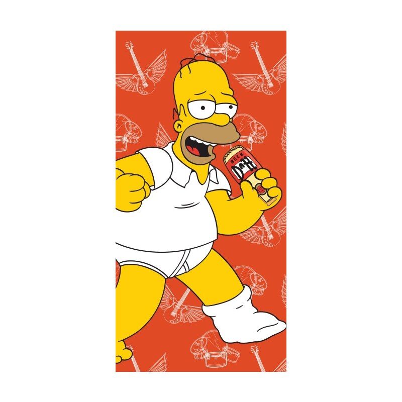 Jerry Fabrics Osuška Simpsons Homer 2015 - 75 x 150 cm