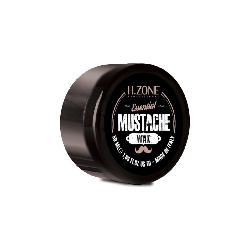 H-ZONE Essential Mustache Wax 50ml - Vosk na vousy, bradu a knír