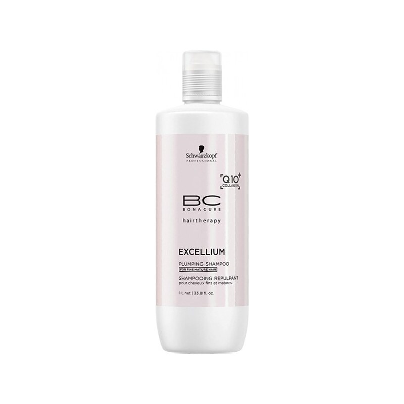 SCHWARZKOPF BC Excellium Plumping Shampoo 1000ml - šampon pro objem zralých vlasů