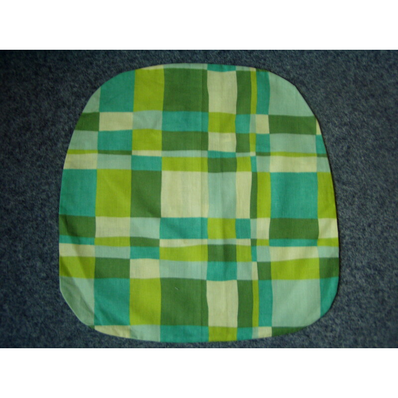 Dadka Povlak na sedák nebo kuchyňský sedák Káro zelené 40x40