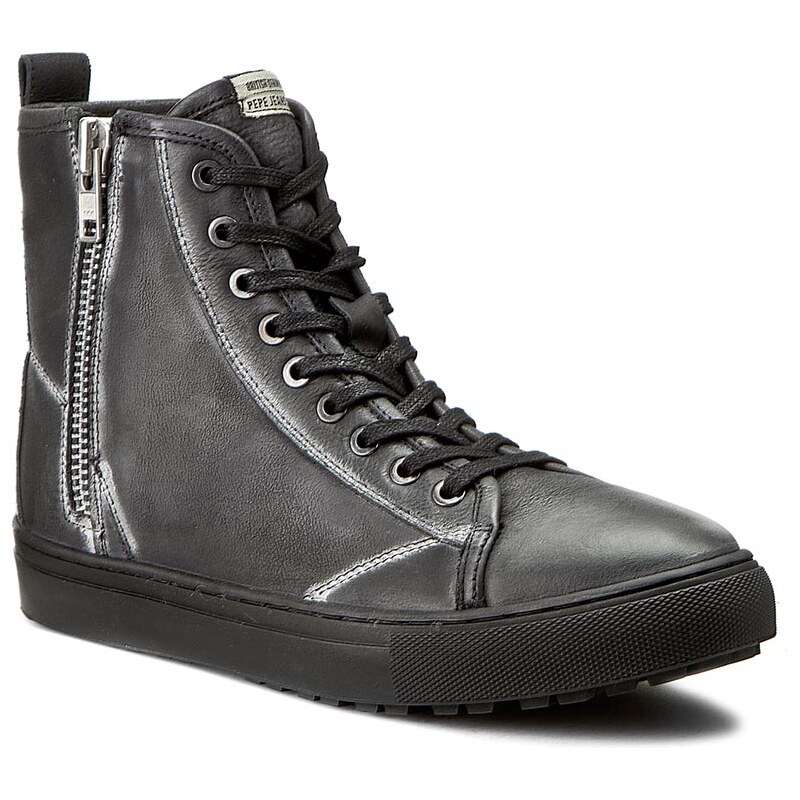 Sneakersy PEPE JEANS - Norwich Zip PMS30278 Black 999
