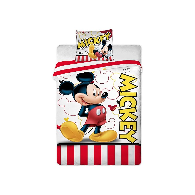 Jerry Fabrics Povlečení Disney * Mickey 2014 140x200 90x70