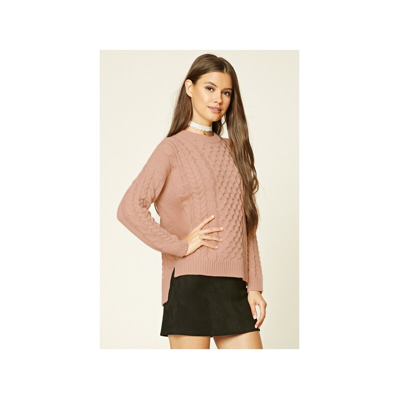 Forever 21 svetr Cable-Knit