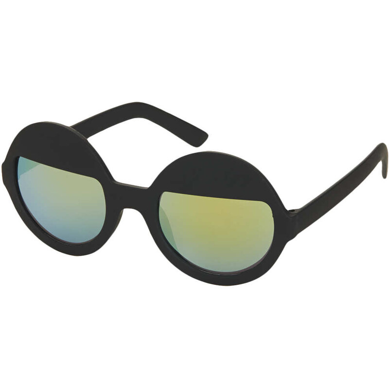 Topshop Lolly Rubber Eyelid Sunglasses