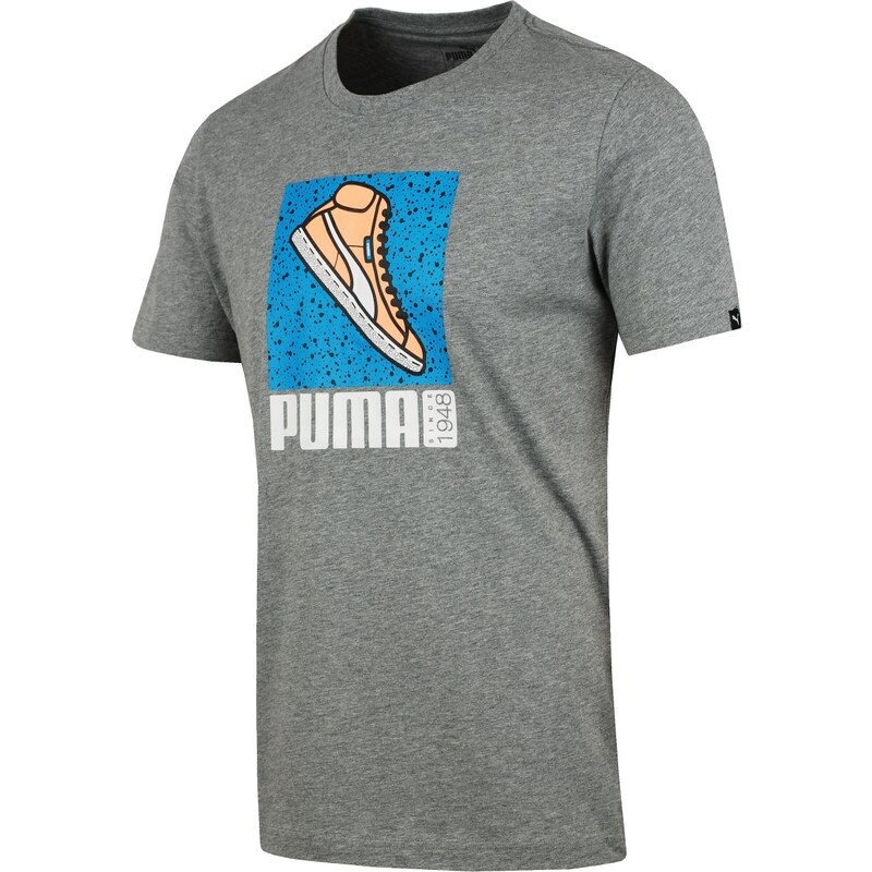 Puma Sneaker Tee šedá L