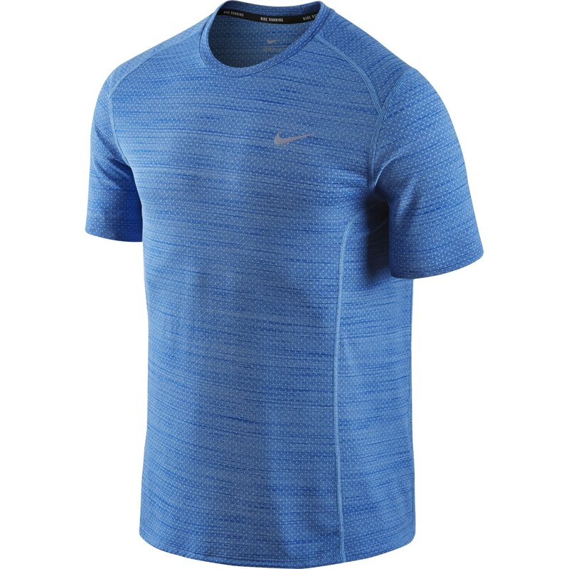 Nike Dri-Fit Cool Miler Ss modrá L