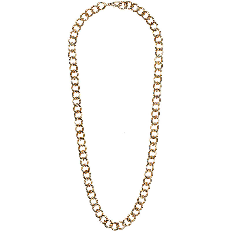 Topshop Gold Chain Linked Necklace