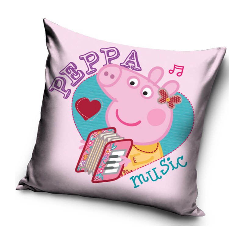Peppa Pig Polštářek Prasátko Pepina Music