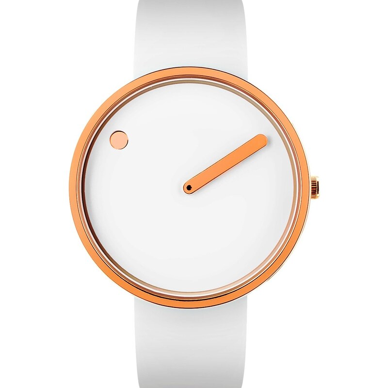 PICTO WHITE/POLISHED ROSE GOLD 43383-0220R