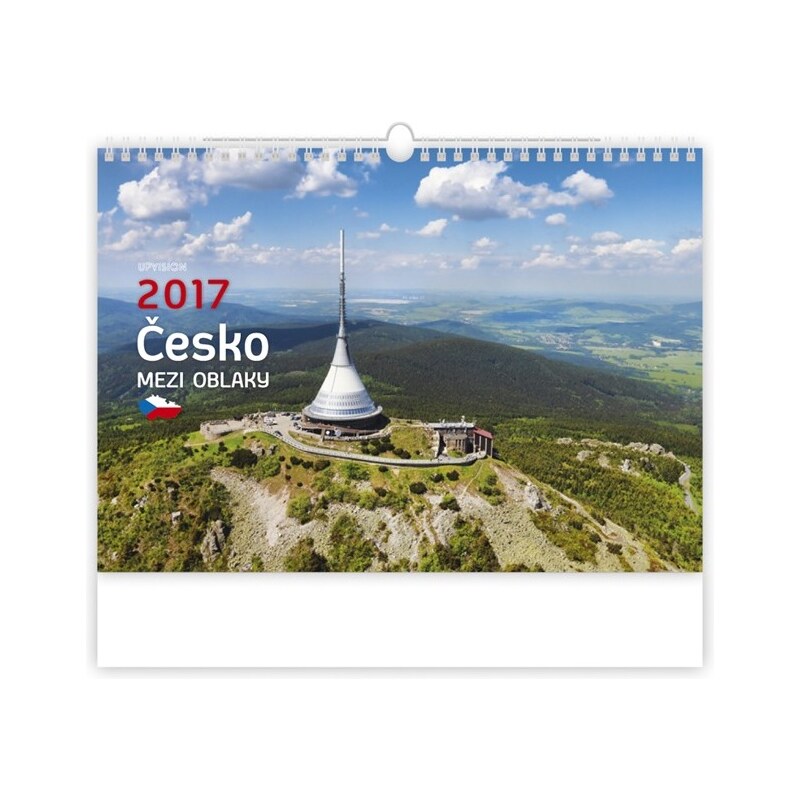 Helma 365, s.r.o. Nástěnný kalendář Česko mezi oblaky 2017 N114-17