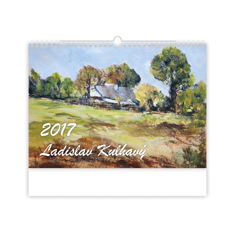 Helma 365, s.r.o. Nástěnný kalendář Ladisla Kulhavý - Krajiny 2017 N140-17