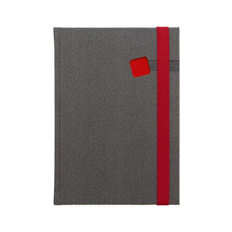GRASPO CZ, a.s. Notes A5 Mambo červený čtverečkovaný, objednávka od 100 ks N-A5C-009-17