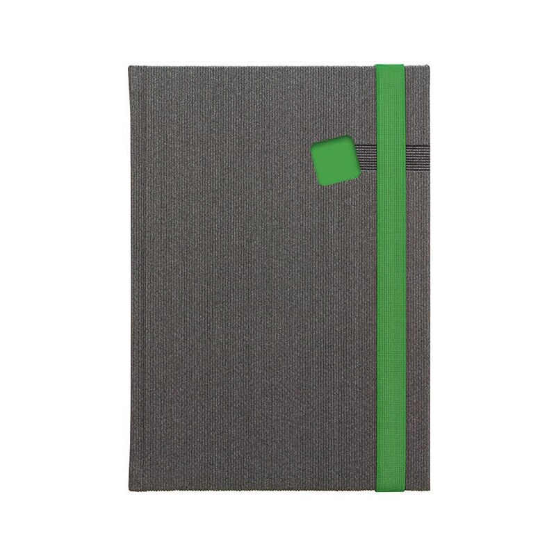 GRASPO CZ, a.s. Notes A5 Mambo zelený čtverečkovaný, objednávka od 100 ks N-A5C-010-17