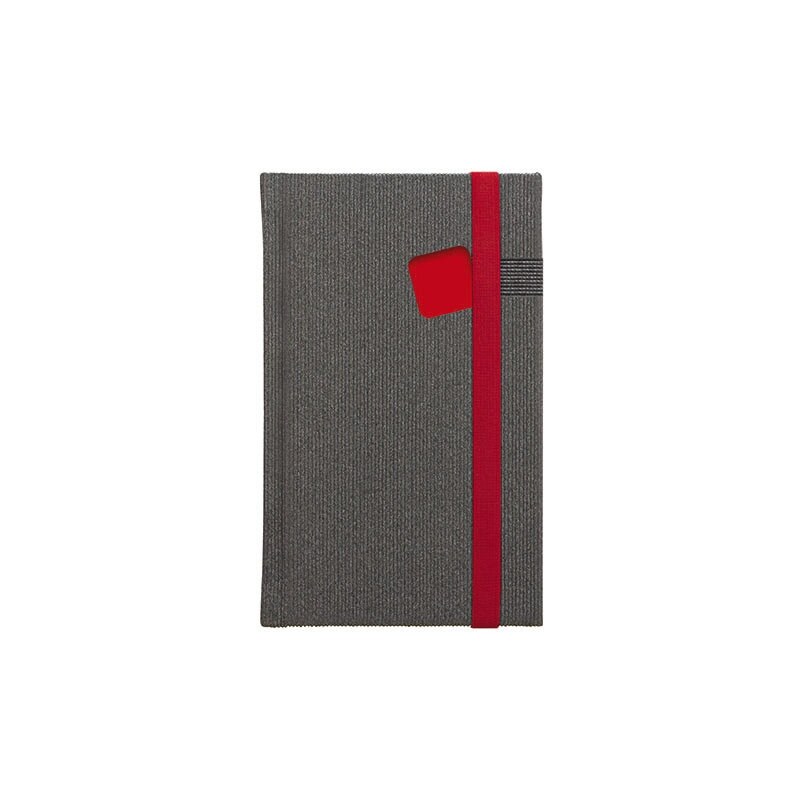 GRASPO CZ, a.s. Notes kapesní Mambo červený linkovaný, objednávka od 100 ks N-KVL-009-17