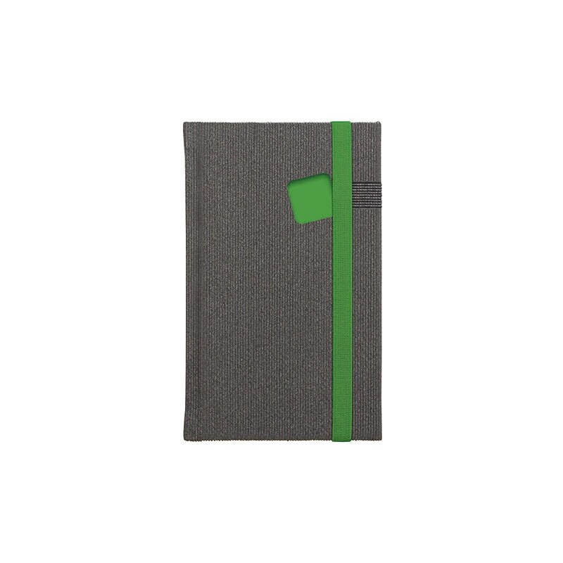 GRASPO CZ, a.s. Notes kapesní Mambo zelený linkovaný, objednávka od 100 ks N-KVL-010-17