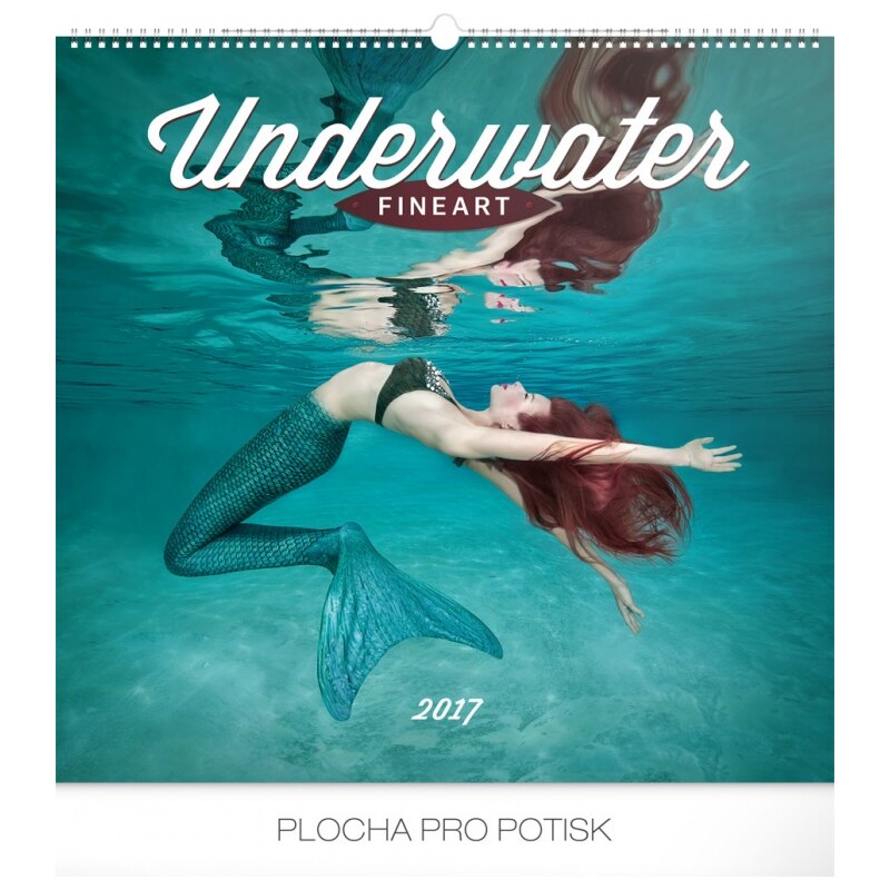 PRESCO GROUP, a.s. Nástěnný kalendář Underwater Fineart – Lucie Drlíková 2017 PGN-3976-L-17