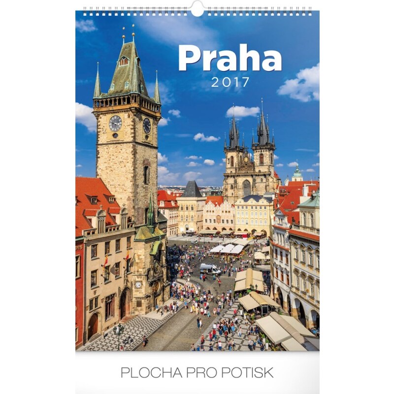 PRESCO GROUP, a.s. Nástěnný kalendář Praha 2017 PGN-3666-L-17