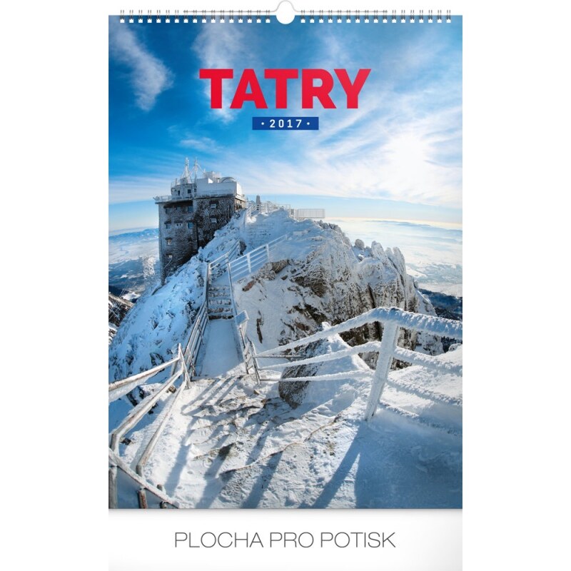 PRESCO GROUP, a.s. Nástěnný kalendář Tatry SK 2017 PGN-3550-SK-L-17