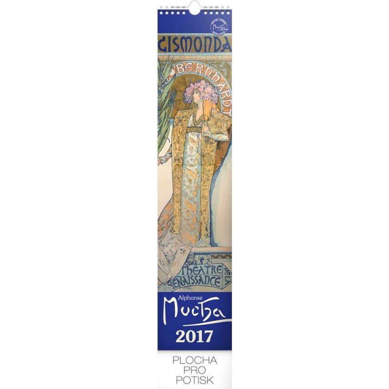 PRESCO GROUP, a.s. Nástěnný kalendář Alfons Mucha 2017 PGN-3692-L-17