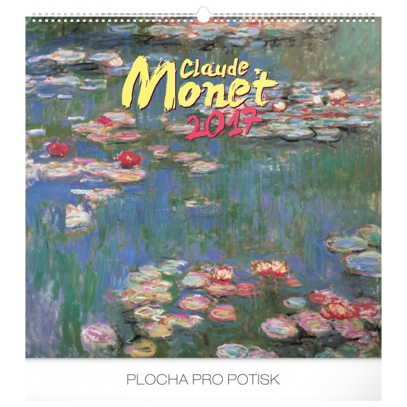 PRESCO GROUP, a.s. Nástěnný kalendář Claude Monet 2017 PGN-3563-L-17