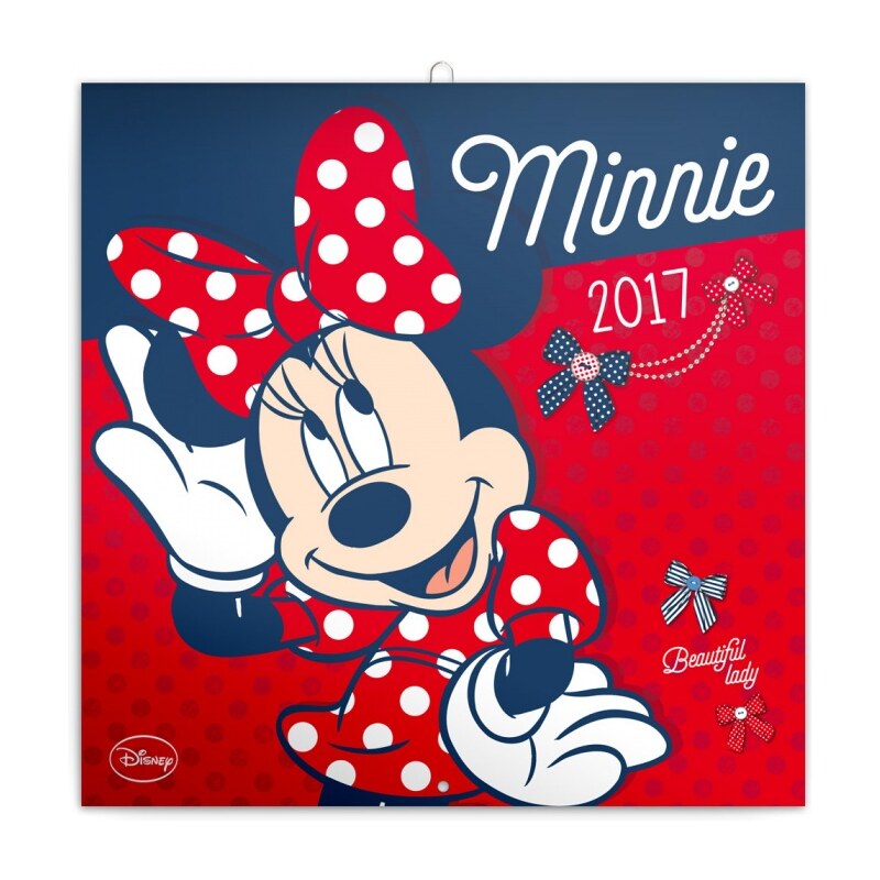 PRESCO GROUP, a.s. Nástěnný kalendář Minnie 2017 PGP-4161-17