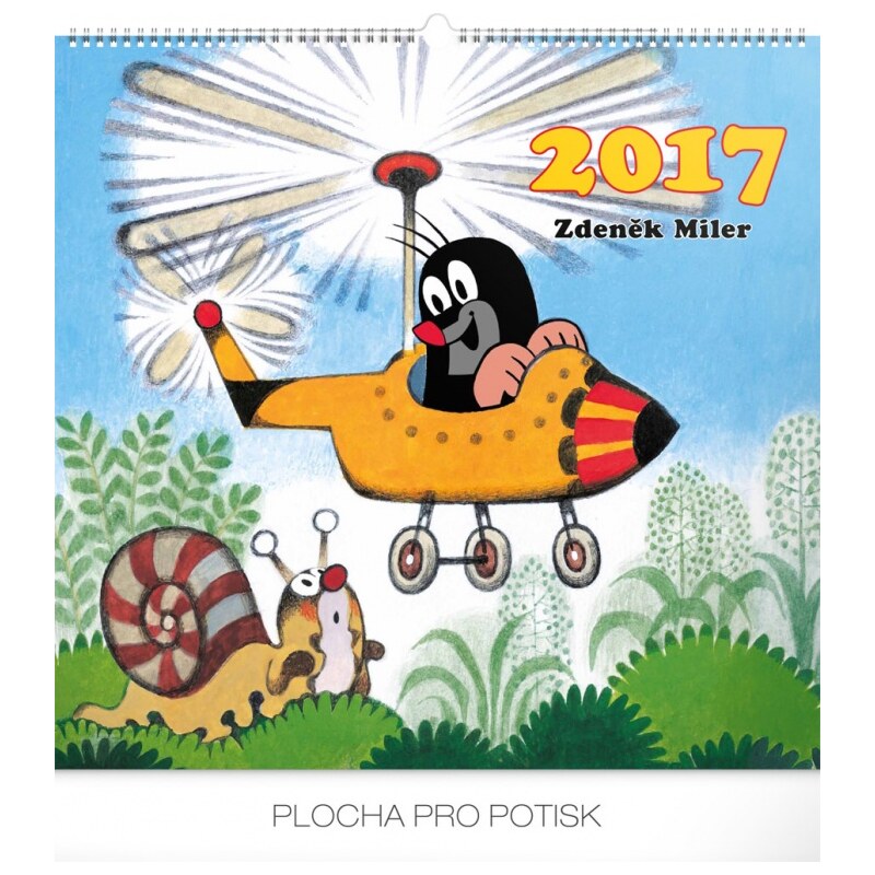 PRESCO GROUP, a.s. Nástěnný kalendář Krteček 2017 PGN-3570-L-17