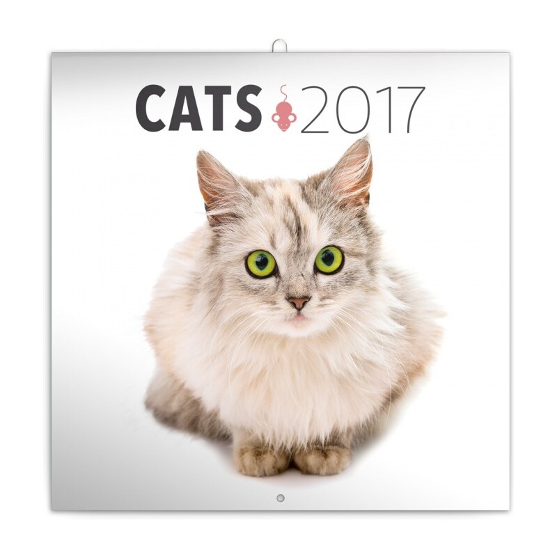 PRESCO GROUP, a.s. Nástěnný kalendář Kočky 2017 PGP-3598-Z-17