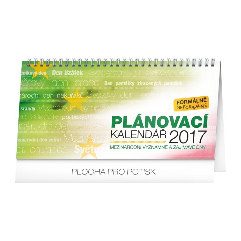 PRESCO GROUP, a.s. Stolní kalendář Pracovní kalendář – se světovými a mezinárodními dny 2017 PGS-3610-17